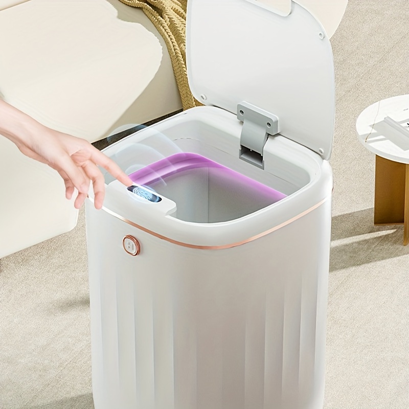 Smart Trash Can, Induction Trash Can, Household Plastic Mini Trash