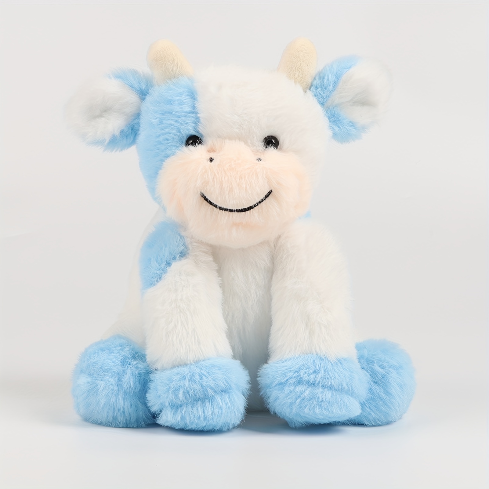 Blue cow stuffed animal online