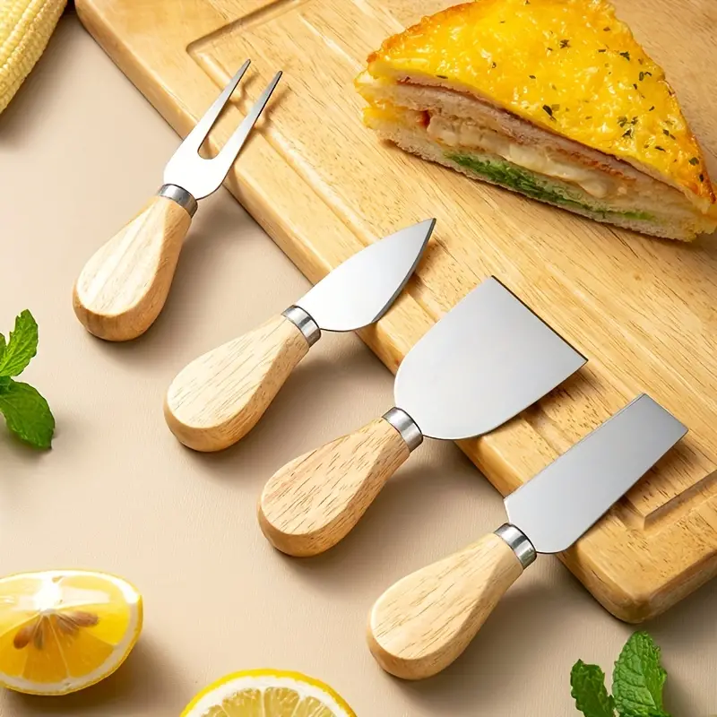 Stainless Steel Cheese Knife Set, Cheese Slicer, Cheese Cutter, Cheese Knife,  Butter Knife, Cheese Spreader, Butter Cutter, Cheese Forks, Kitchen  Supplies, Baking Tools - Temu Cyprus