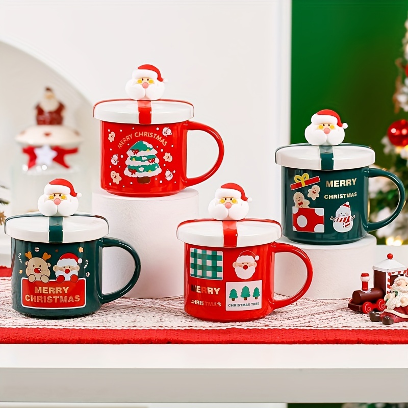 Christmas Coffee Mugs Cups, Cute Coffee Mugs Christmas