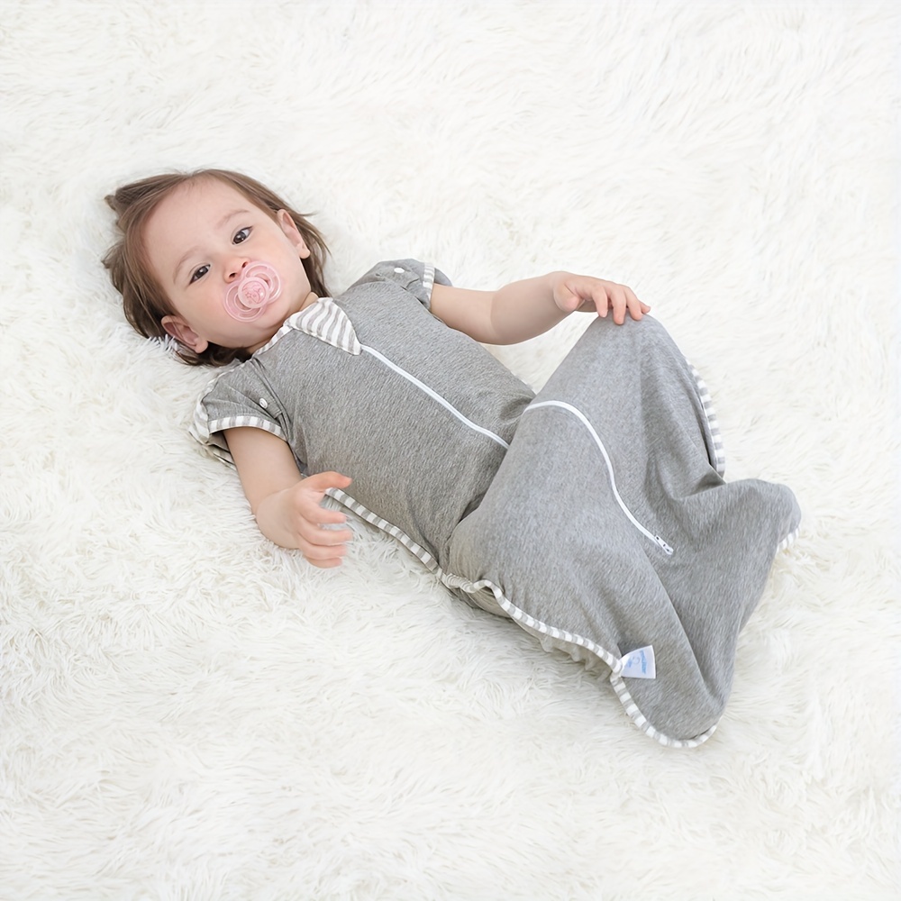 Acquista Neonato neonato Baby Boy Sack Swaddle Sleeping Swaddle Muslin Wrap  Hat Set