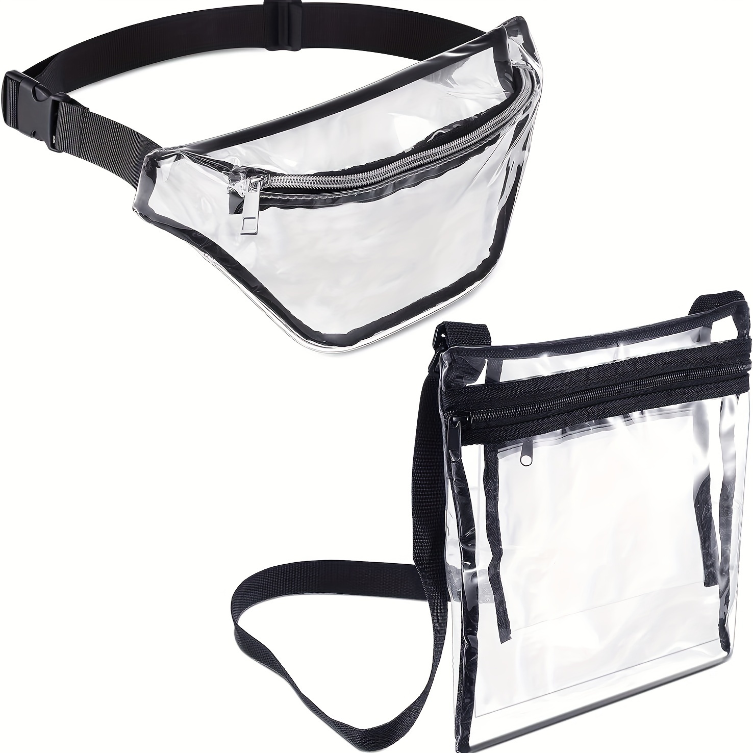 Mini mochila transparente aprobada para estadios, pequeñas mochilas  transparentes para juegos, eventos deportivos, conciertos, Rosado, Viajar