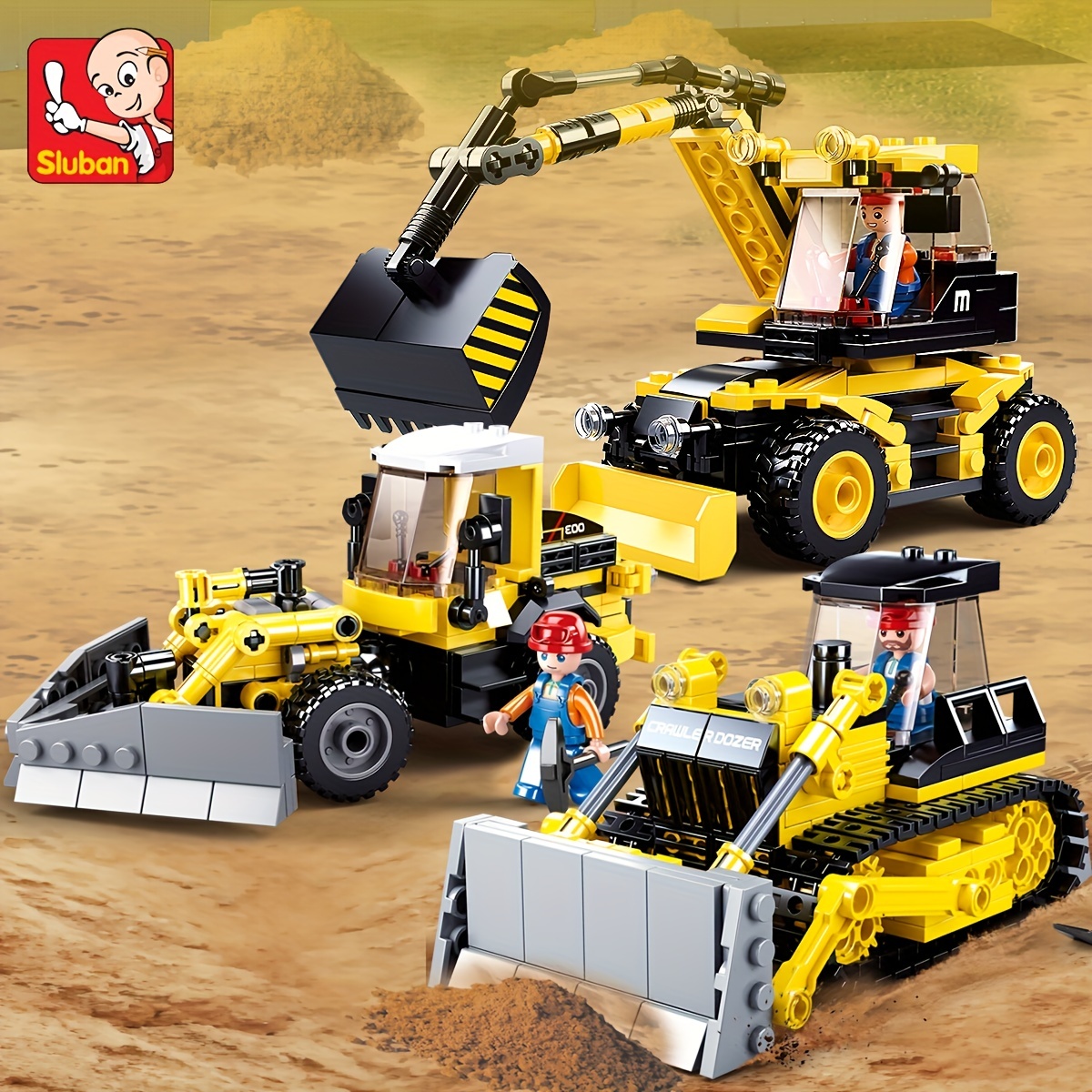 Sluban Urban Construction Truck Building Block Toys - Temu Greece