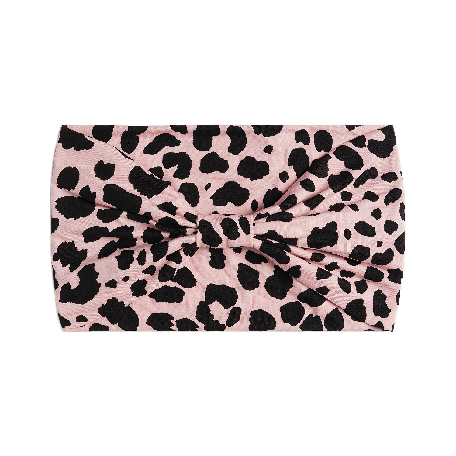 Leopard Pattern Sports Headbands Women Sweat Absorbing - Temu Canada