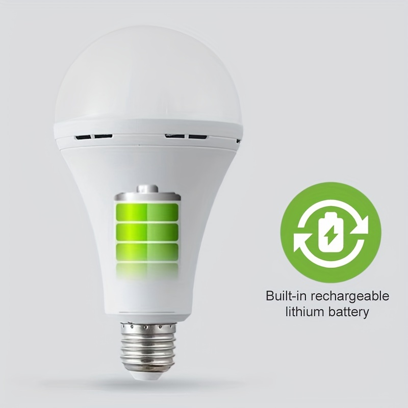 Emergency Light Bulb Battery Backup, Stay Lights Up When Hurricane power  outage
