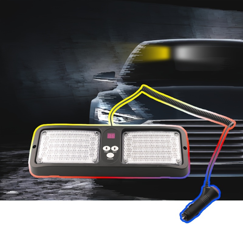 2x Auto LED Tür offen Warnlampe Flash Strobe Anti-Kollision Sicherheit  Licht