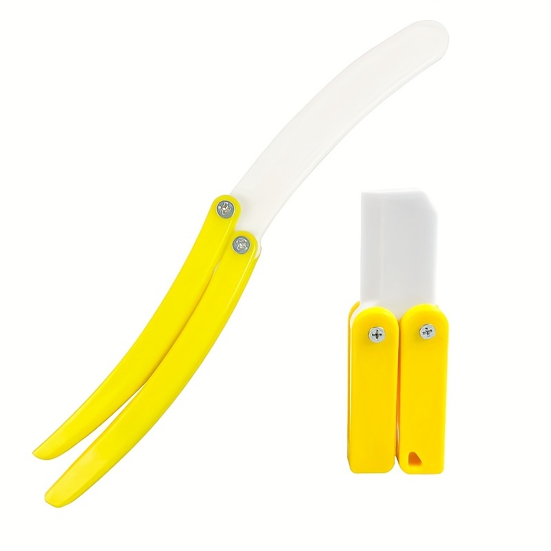 Banana Butterfly Knife Stress Relief Toy Banana Toy Hot Dog - Temu