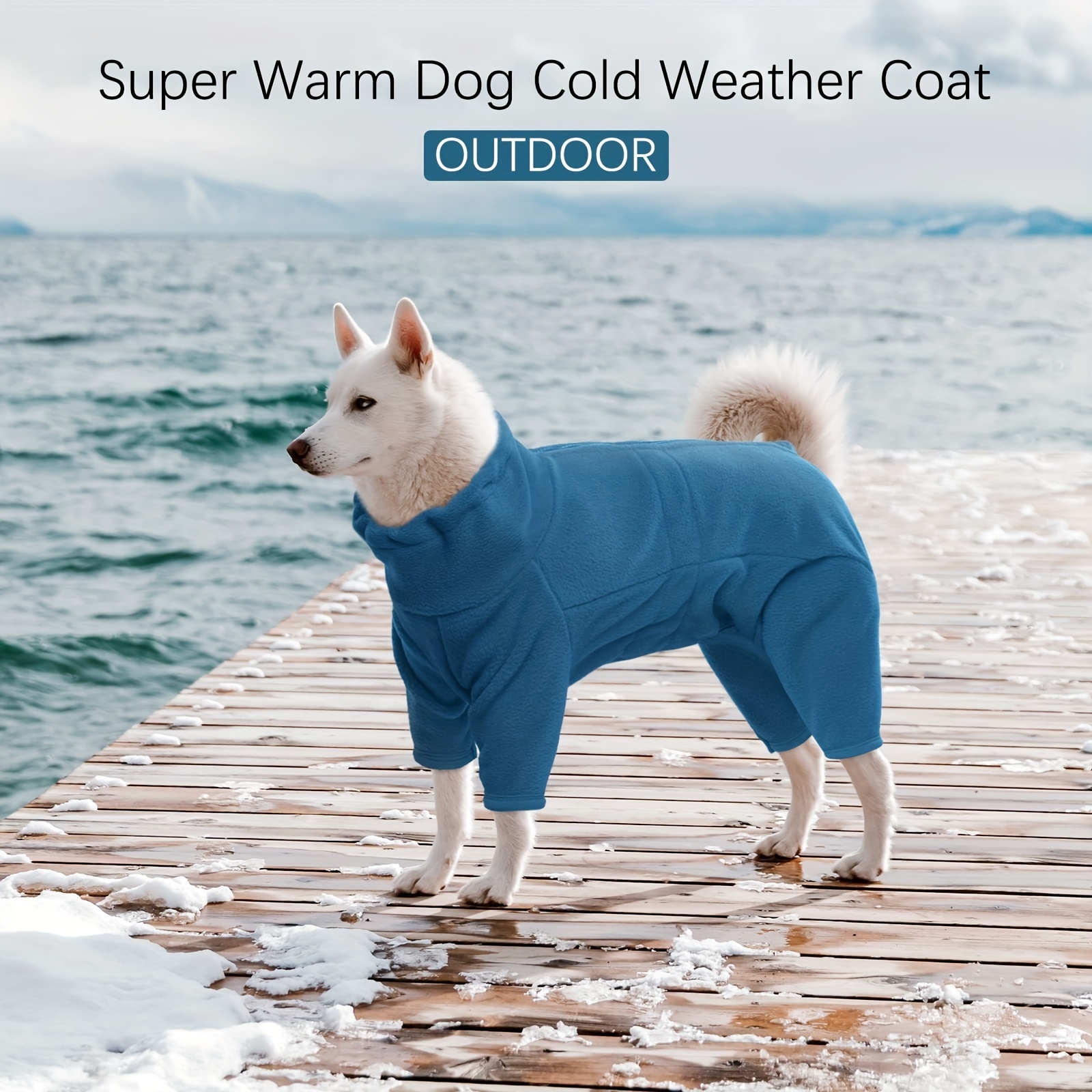 Warm Dog Coat Dog Sweater Winter Coat Warm Dog Pajama 