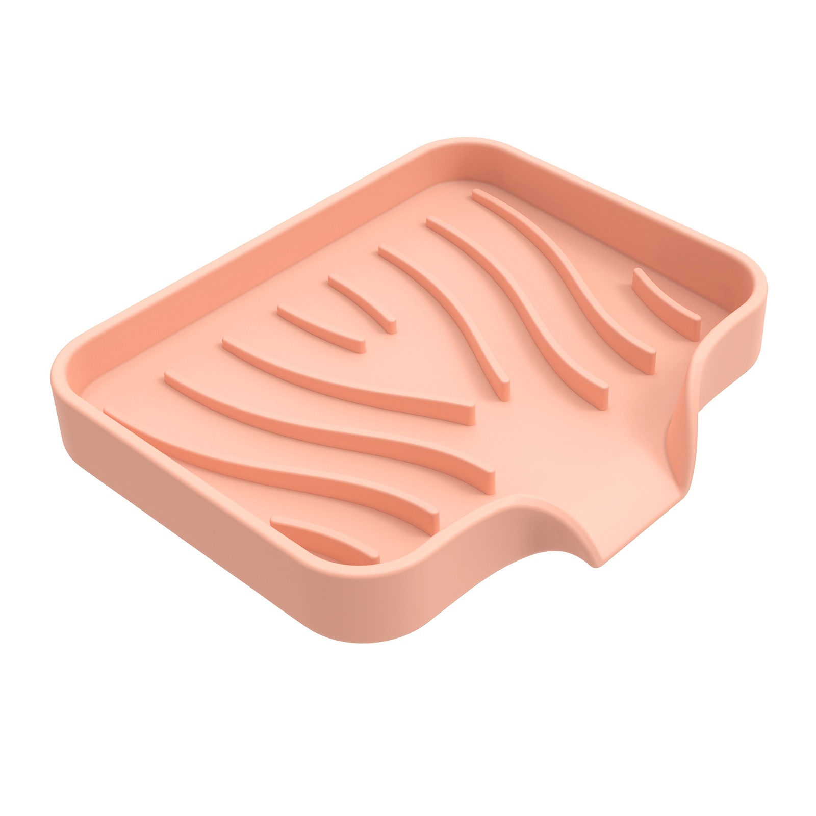 Soft Silicone Soap Dish, Soap Drain Tray, Self Draining Soap