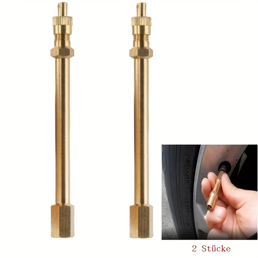 100mm Brass Valve Extensions