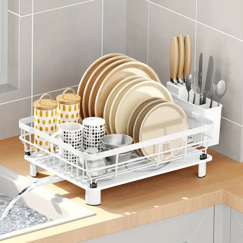 Large Dish Drying Rack Dish Racks For Kitchen Counter Dish - Temu