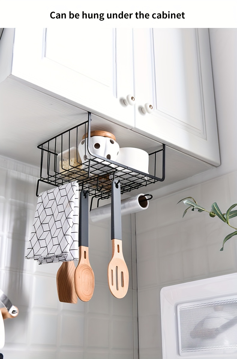 Hanging Basket Kitchen Shelves Suspended Layered - Temu