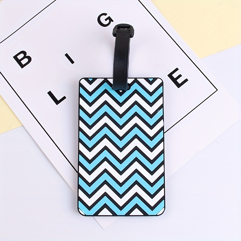 Geometric Pattern Boarding Card Rubber Card Sleeve