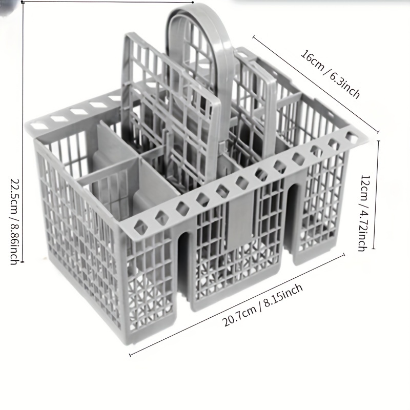 1pc Cesta Cubiertos Lavavajillas Cesta Almacenamiento - Temu Chile