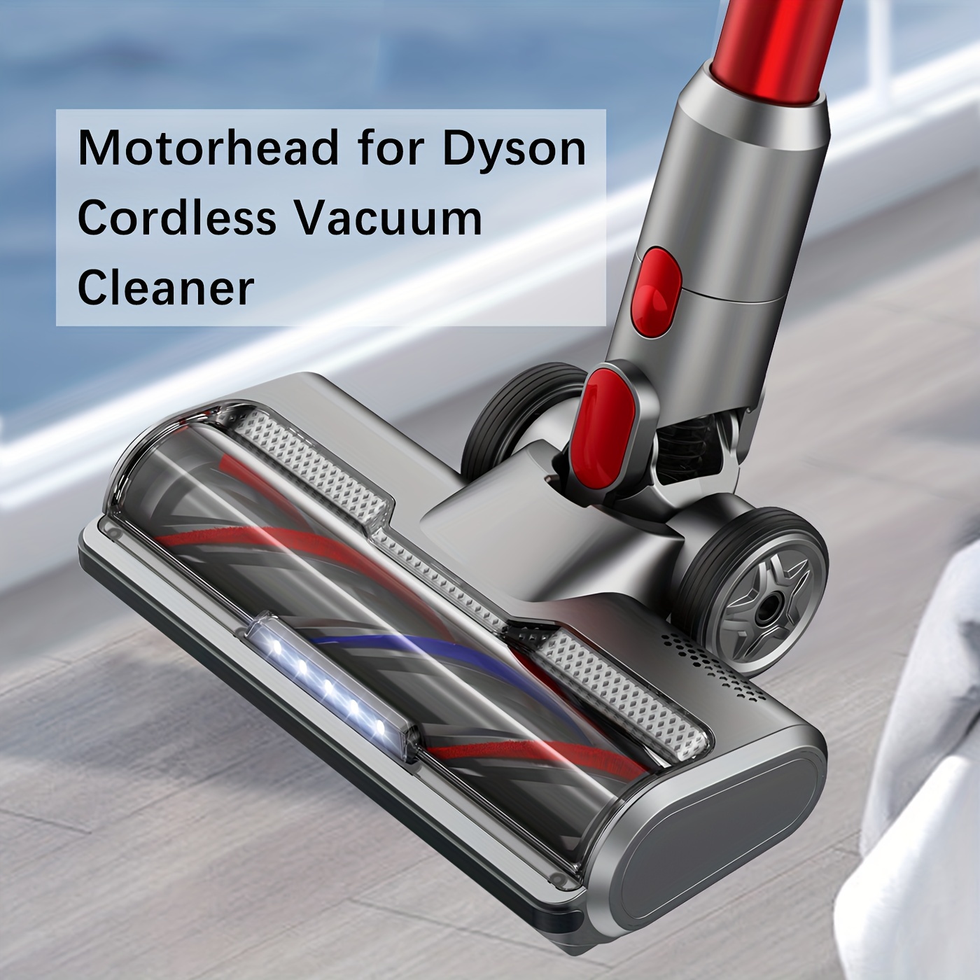 for   compatible floor brush head fits v7 v8 v10 v11 v15 sv10 sv12 animal   series cordless vacuum cleaner accessory for hard floors   plastic battery not included details 0