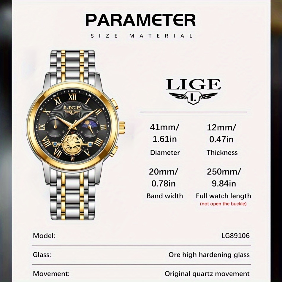 Lige 2024 1853 watch