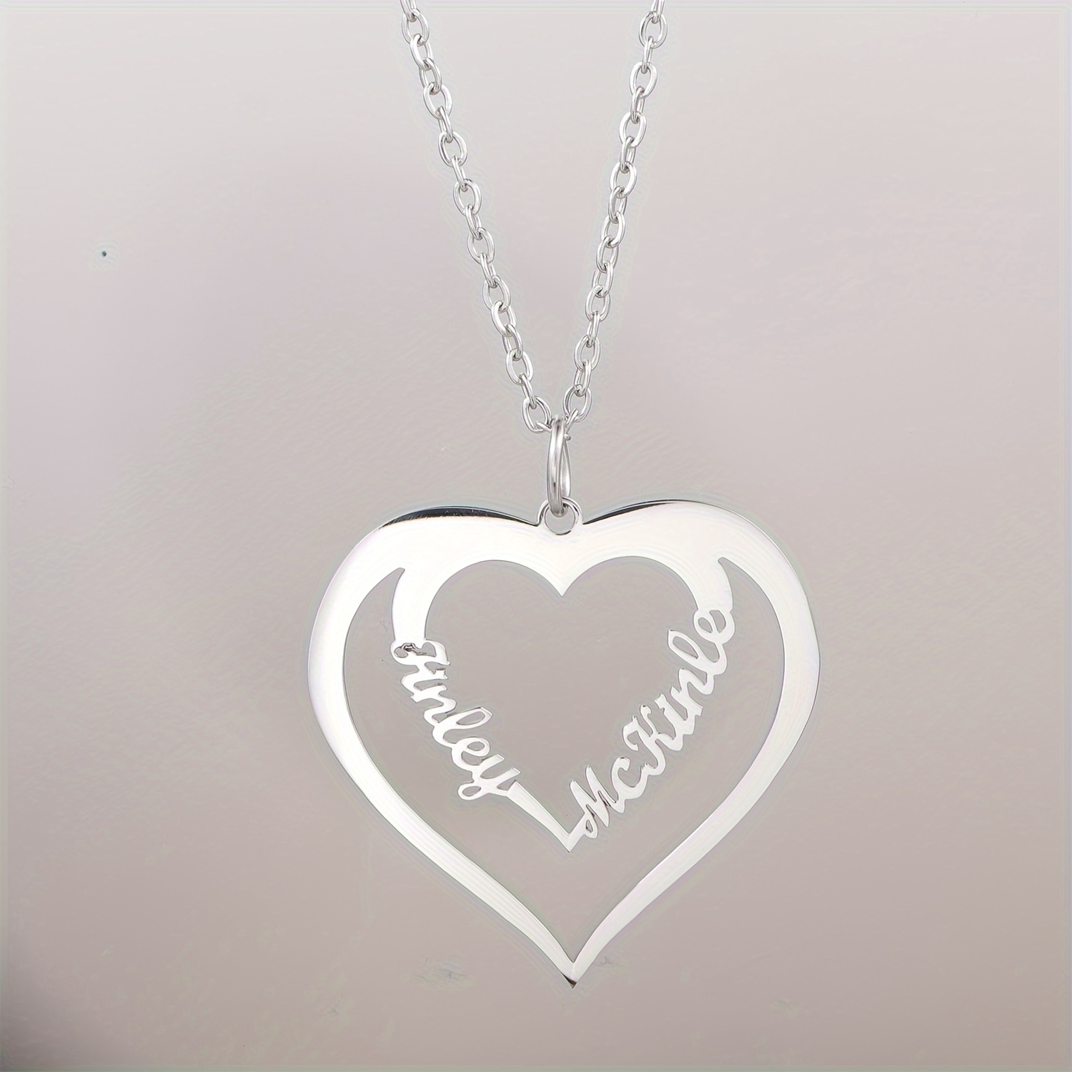 Collar con nombre personalizado para mujer, collar personalizado de 1 a 4  nombres, regalo de joyería para parejas, madre, personalizado para mujeres