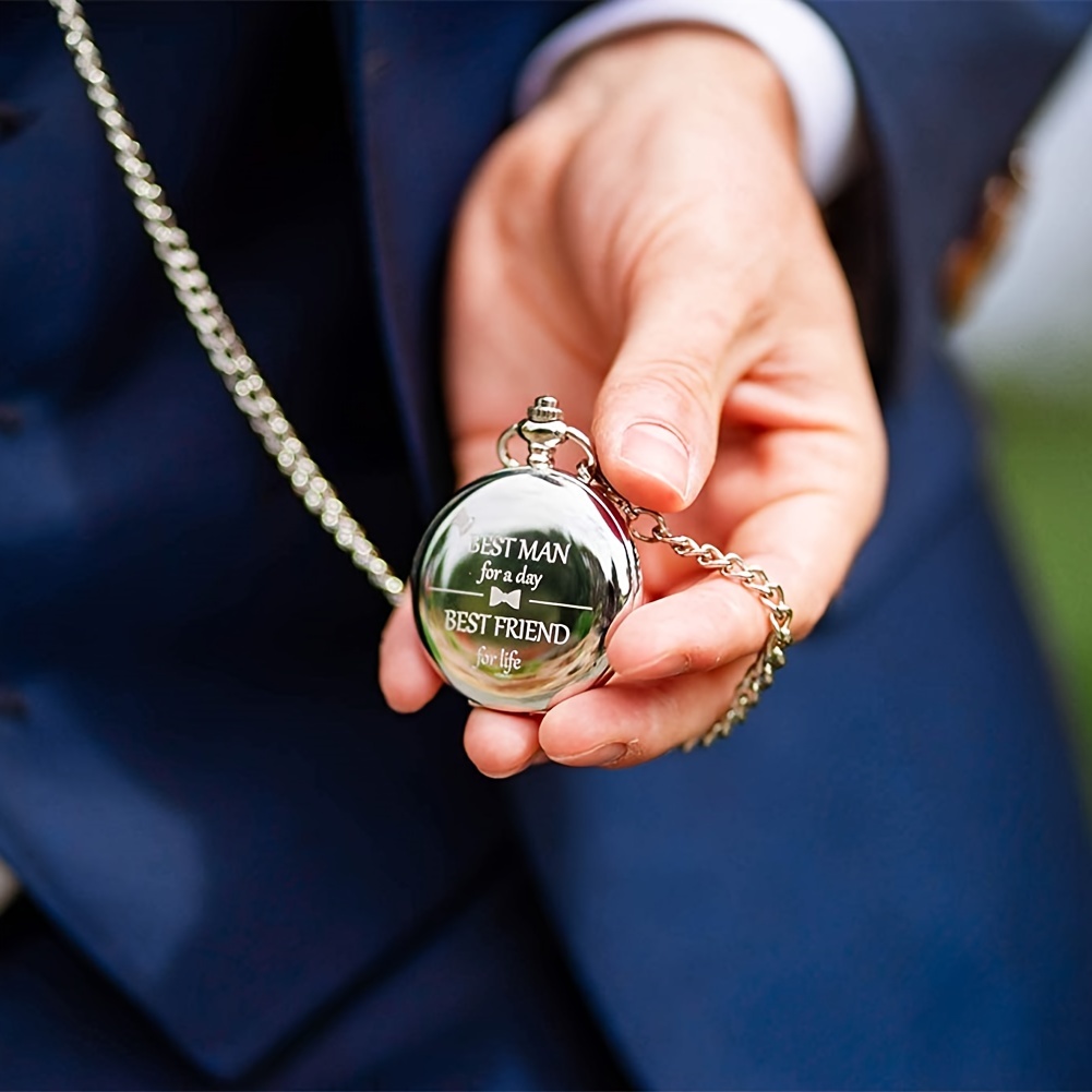 Pocket watch sale best man