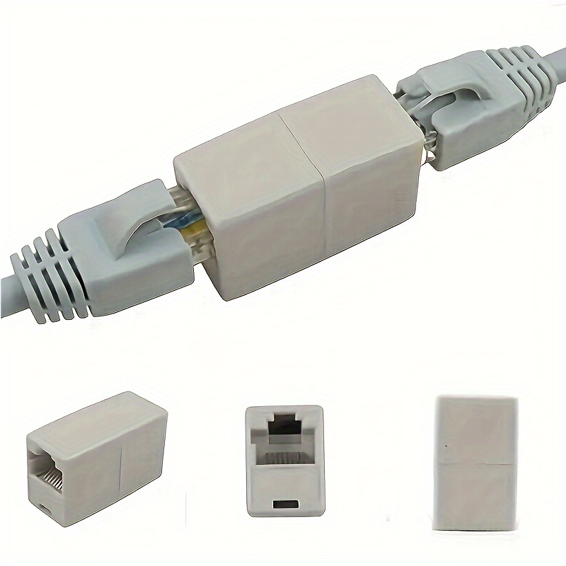 Câble Répartiteur RJ45 Femelle à 2 RJ45 Femelle Lan Ethernet Câble  Séparateur