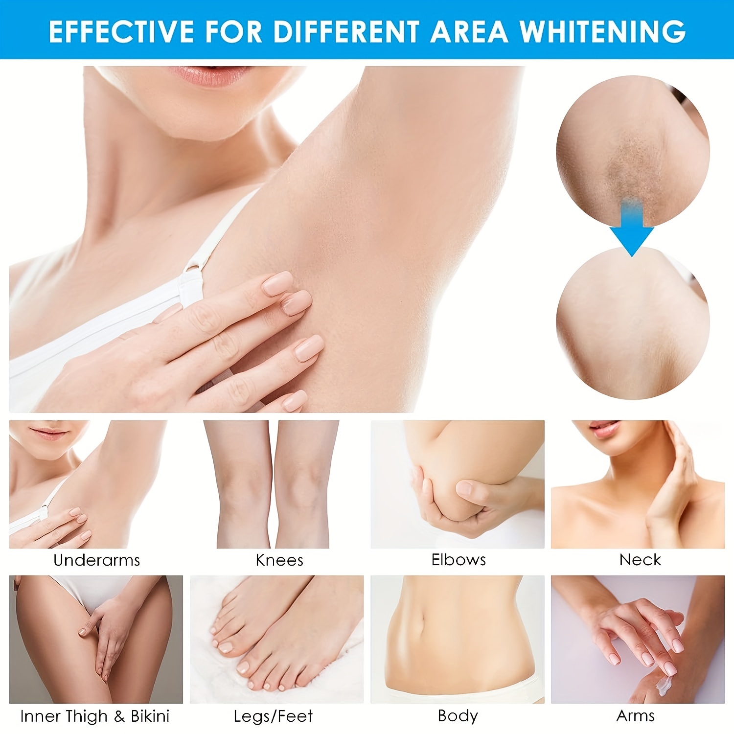 Dark Spot Corrector Cream For Body Face Armpit Knees Elbows Inner Thigh