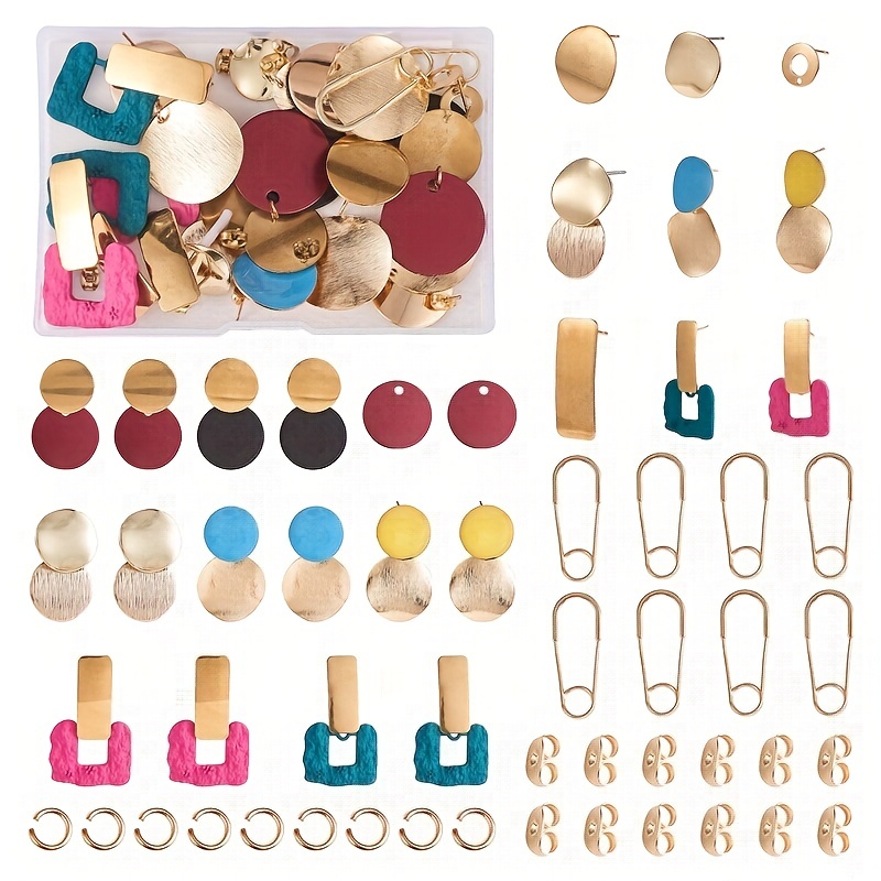 Kit de fournitures de fabrication de boucles d'oreilles bricolage