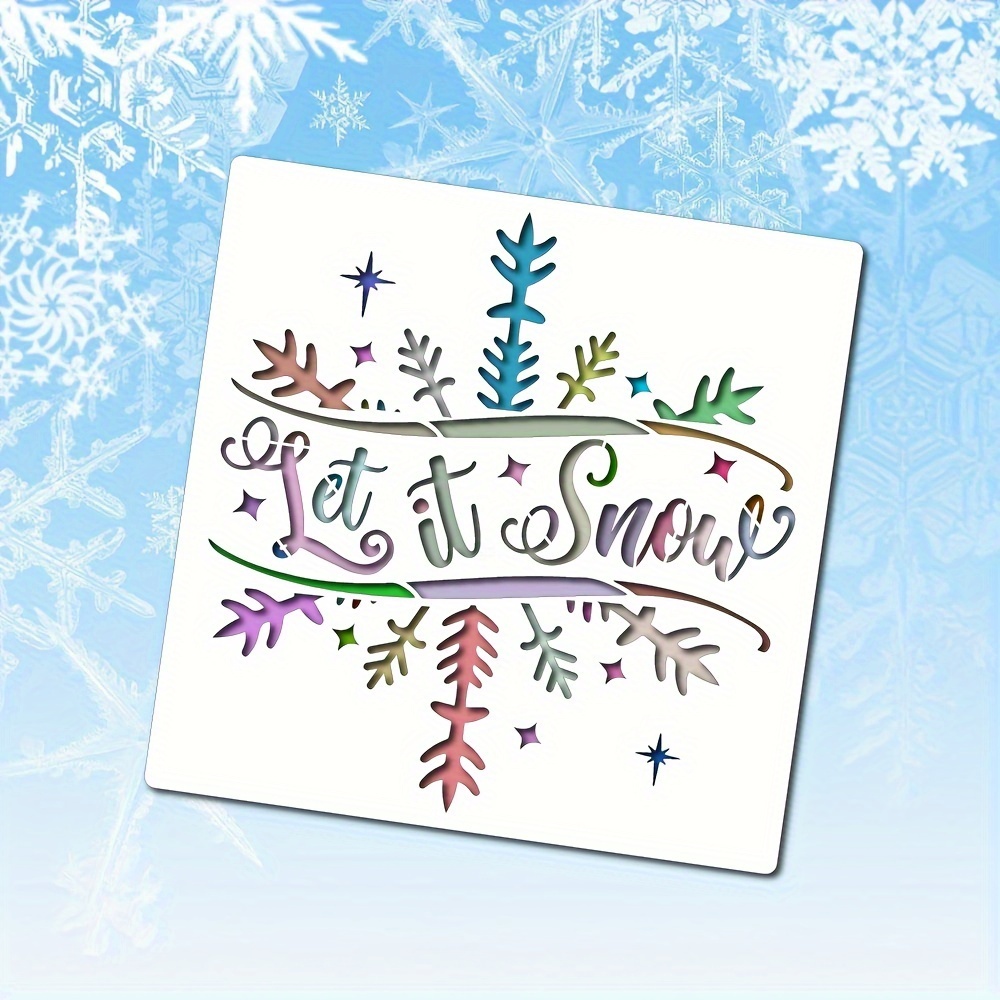 Beautiful Winter Snowflakes Can Be Used For Christmas Clean - Temu