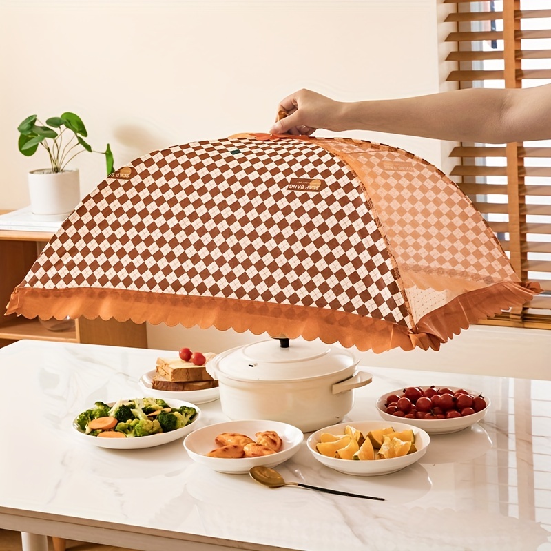 Food Cover Hollow Out Food Cover Kitchen Dustproof Food - Temu