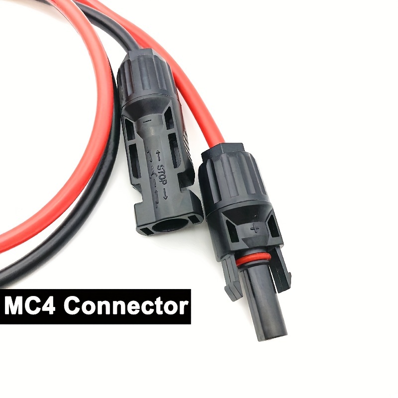 1pc 10awg sae to male and female solar mc 4 connector charging cable with sae reverse connector for rv caravan solar panel