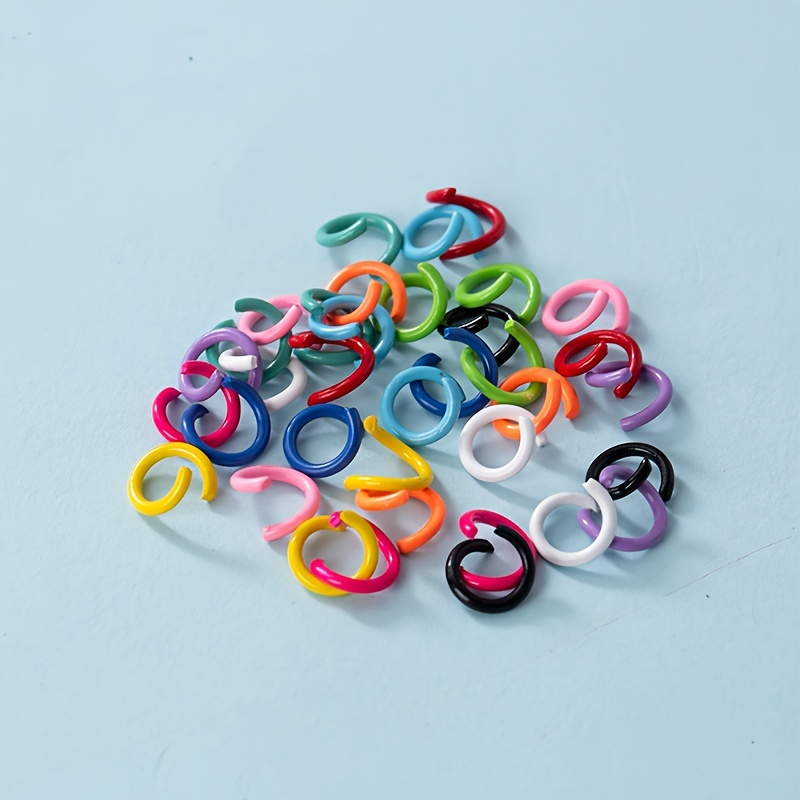 100 pcs Open Jump Rings Alloy For Crafts DIY Jewelry Making