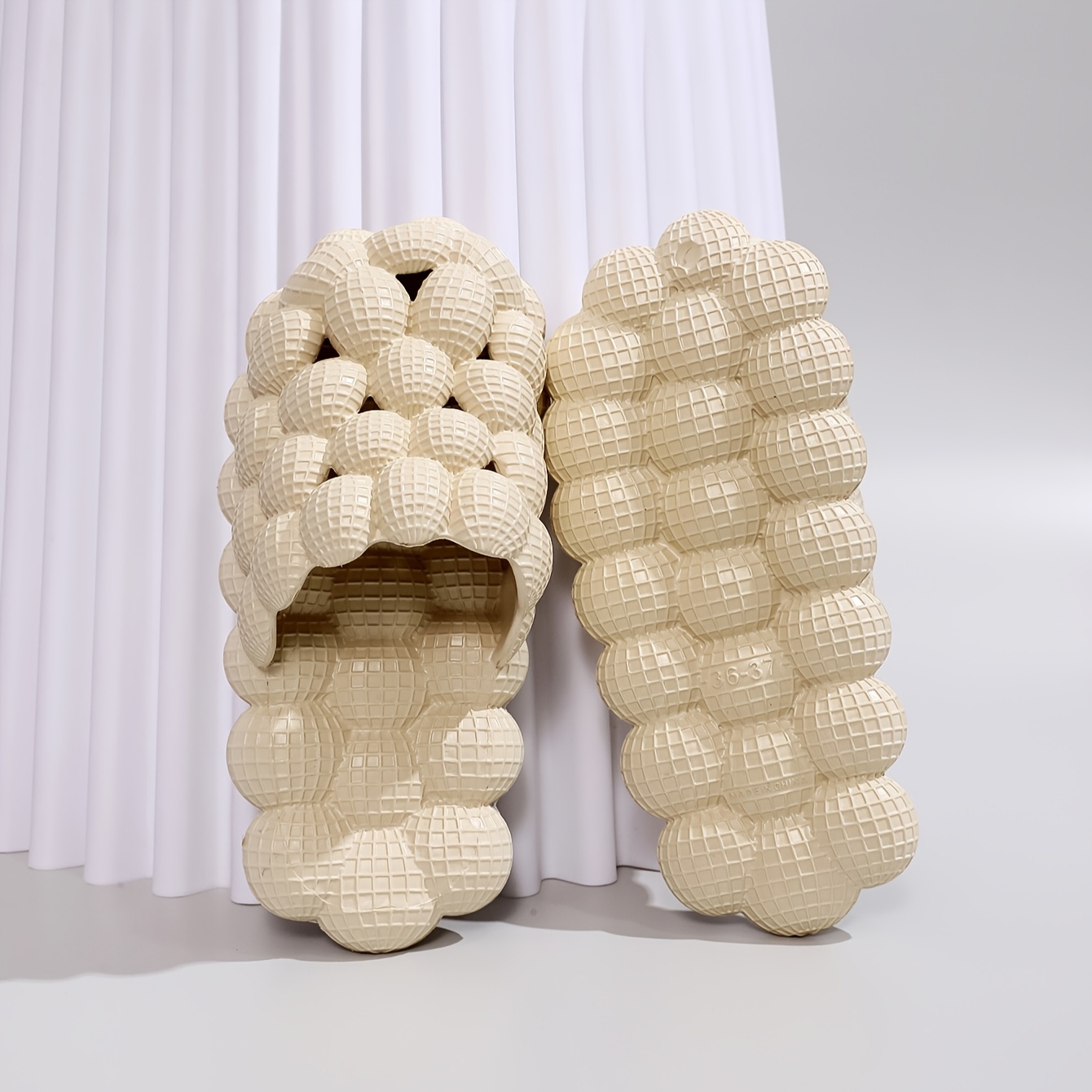 Chaussons Vache Highland Doux Et Chauds - Pantoufles En Peluche Unisexes Avec Semelle Antidérapante - Taille Unique