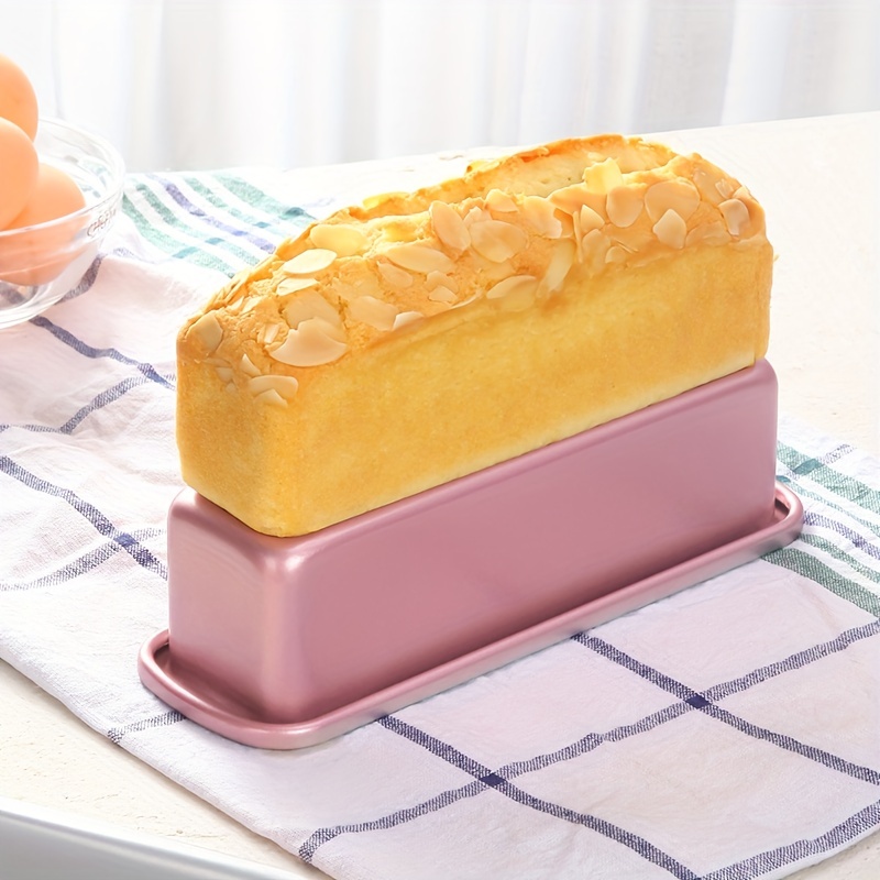 Pink Non-Stick Carbon Steel Baking Pan Set Baking Oven Cake Mold Round  Square Rectangle Pizza Toast Live Bottom Kitchen Mould