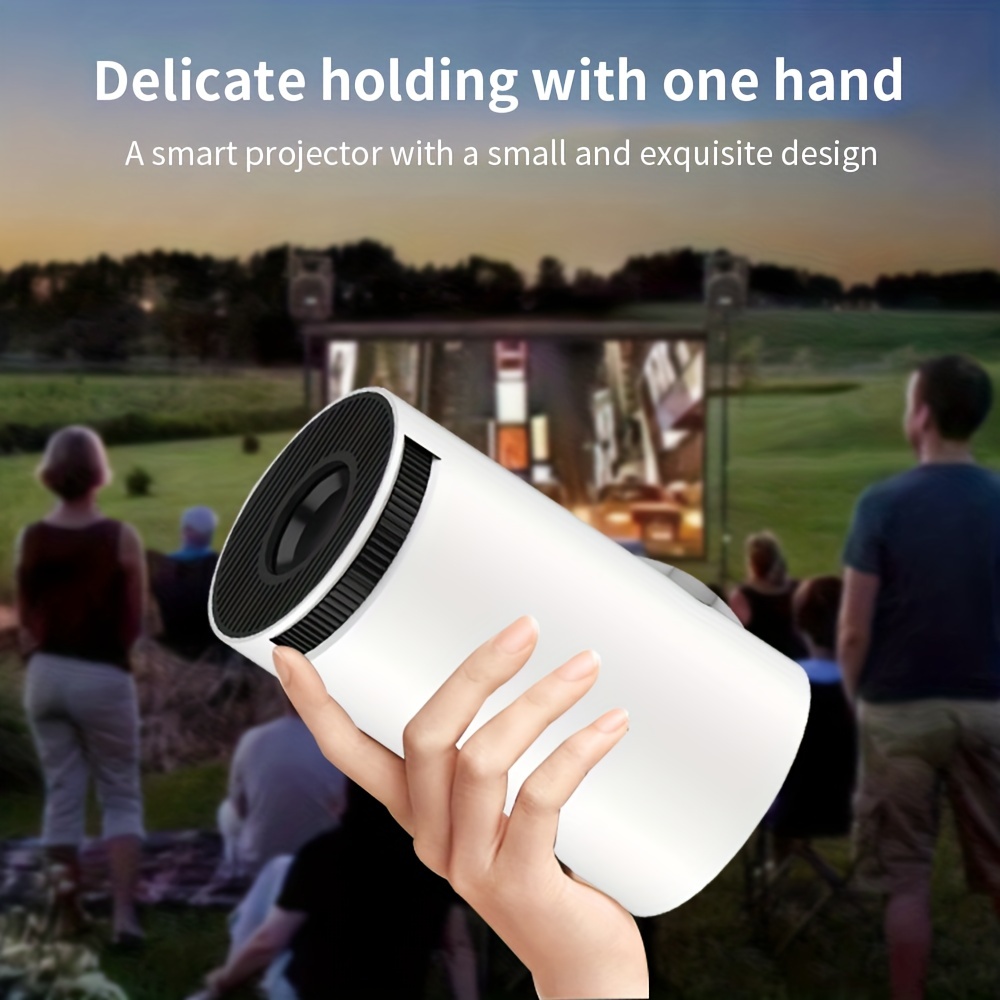 Popular Projector Hy300 2.4G+5g Ultra Fast Wireless Connection 120