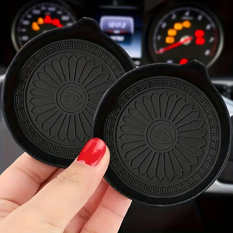 Car Coasters For Cup Holder Silicone Car Cup Holder - Temu