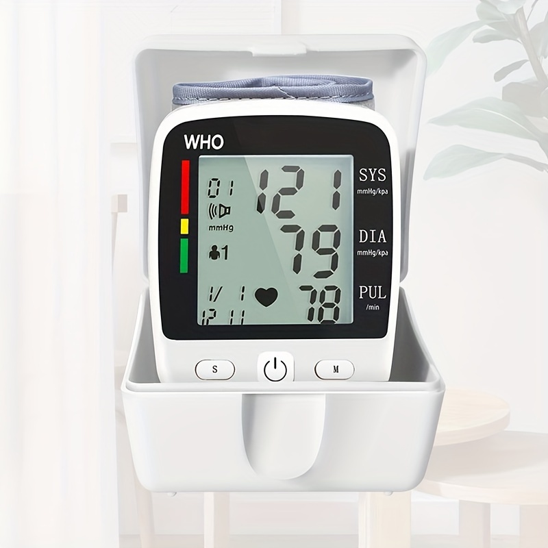 Portable Rechargeable Digital Blood Pressure Monitor With - Temu