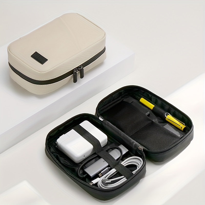 Waterproof Data Cable Bag Small Zipper Electronic Accessories Bag