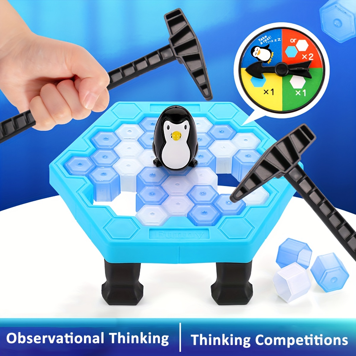  Save Penguin On Ice Game, SS Penguin Trap Ice Break