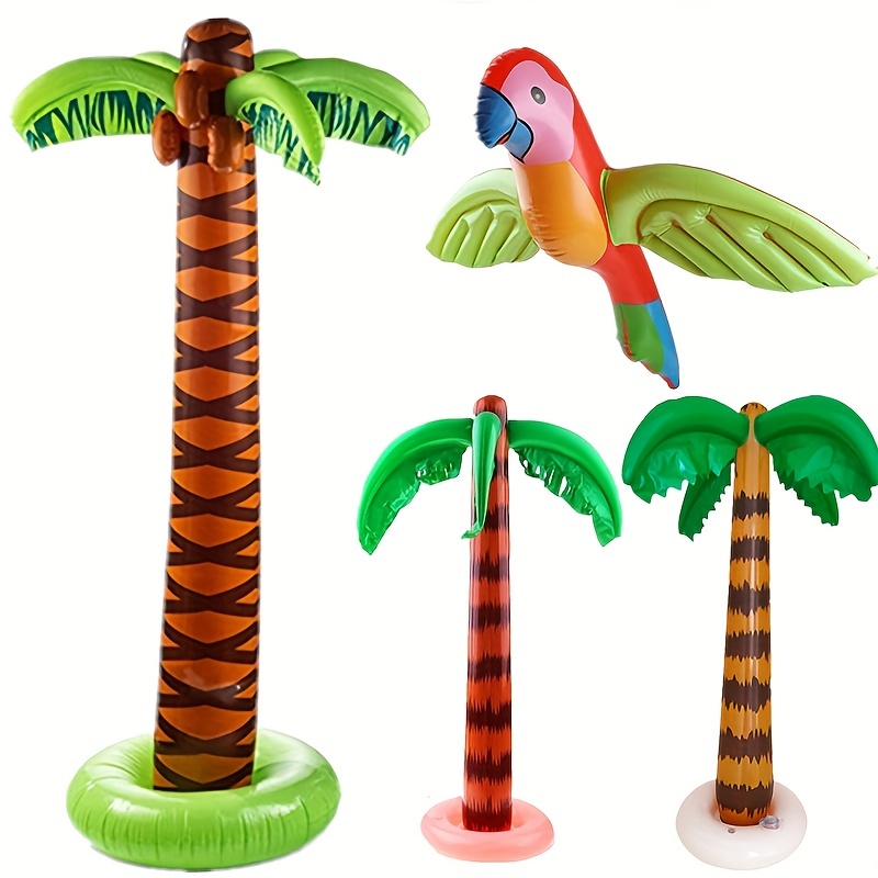 Hawaiian Party Supplies Summer Beach Theme Balloons Monstera
