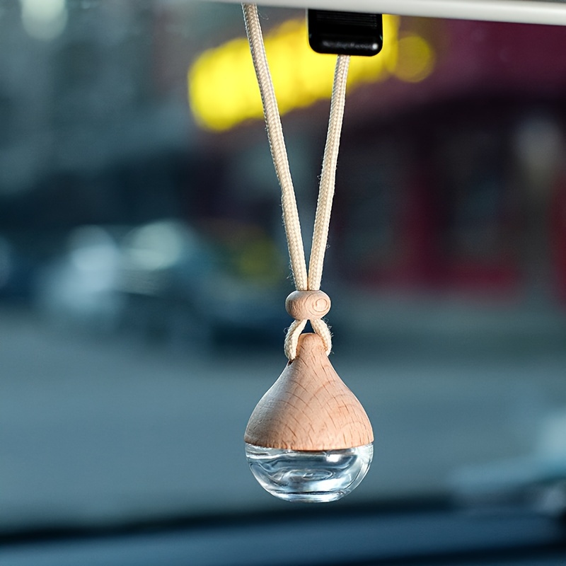 1pc Car Air Freshener Perfume Empty Bottle With Lid - Hanging Car Aroma  Diffuser Empty Bottle (No Fragrance Oil)