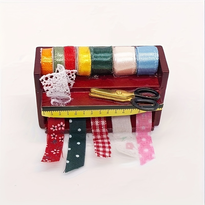 Diy Dollhouse Sewing Kit: Create Beautiful Window Displays - Temu