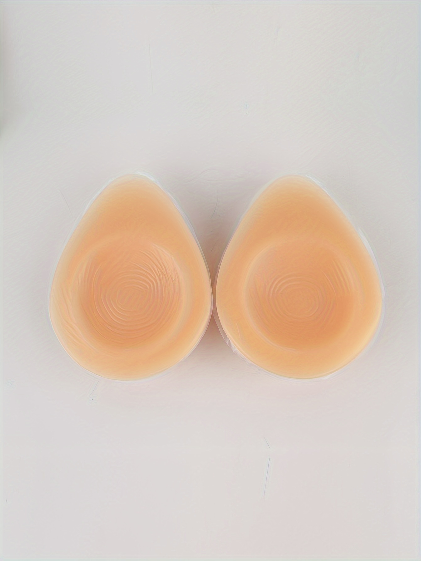 Pair of Silicone Breast Forms Mastectomy Prosthesis Fake Boobs Bra  Enhancers