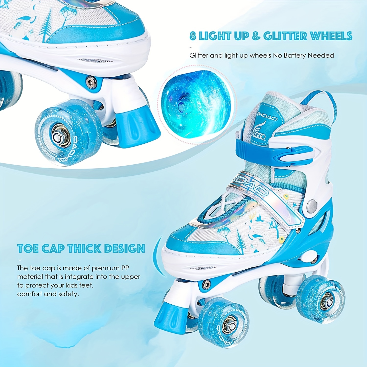 mingzhe Patins em linha iluminados ajustáveis com rodas de luz para  crianças e jovens meninos meninos patins em linha : :  Brinquedos e Jogos