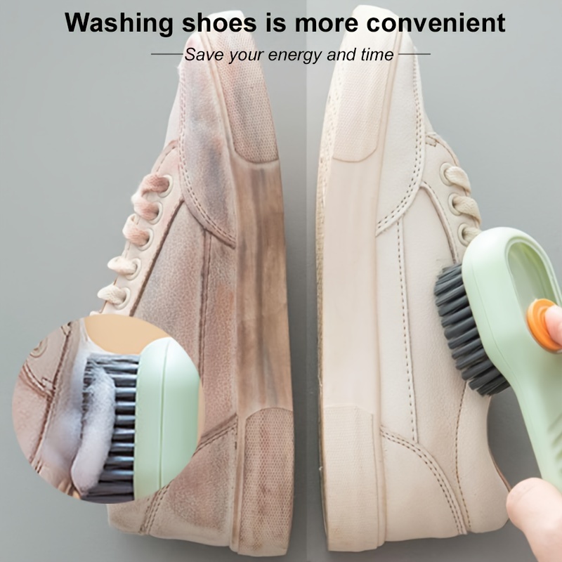 Brosse à chaussures brosse à chaussures en mousse liquide brosse à récurer