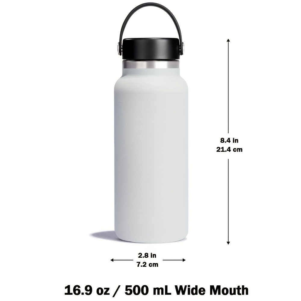  Drinking Bottles for Adults,750ml Portable Stainless Steel  Vacuum Drinking Cup Heat Insulated Water Bottle - Green: Home & Kitchen