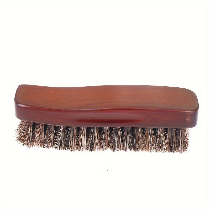 Horse Hair Shoe Brushes Cleaning Polishing Leather Care - Temu