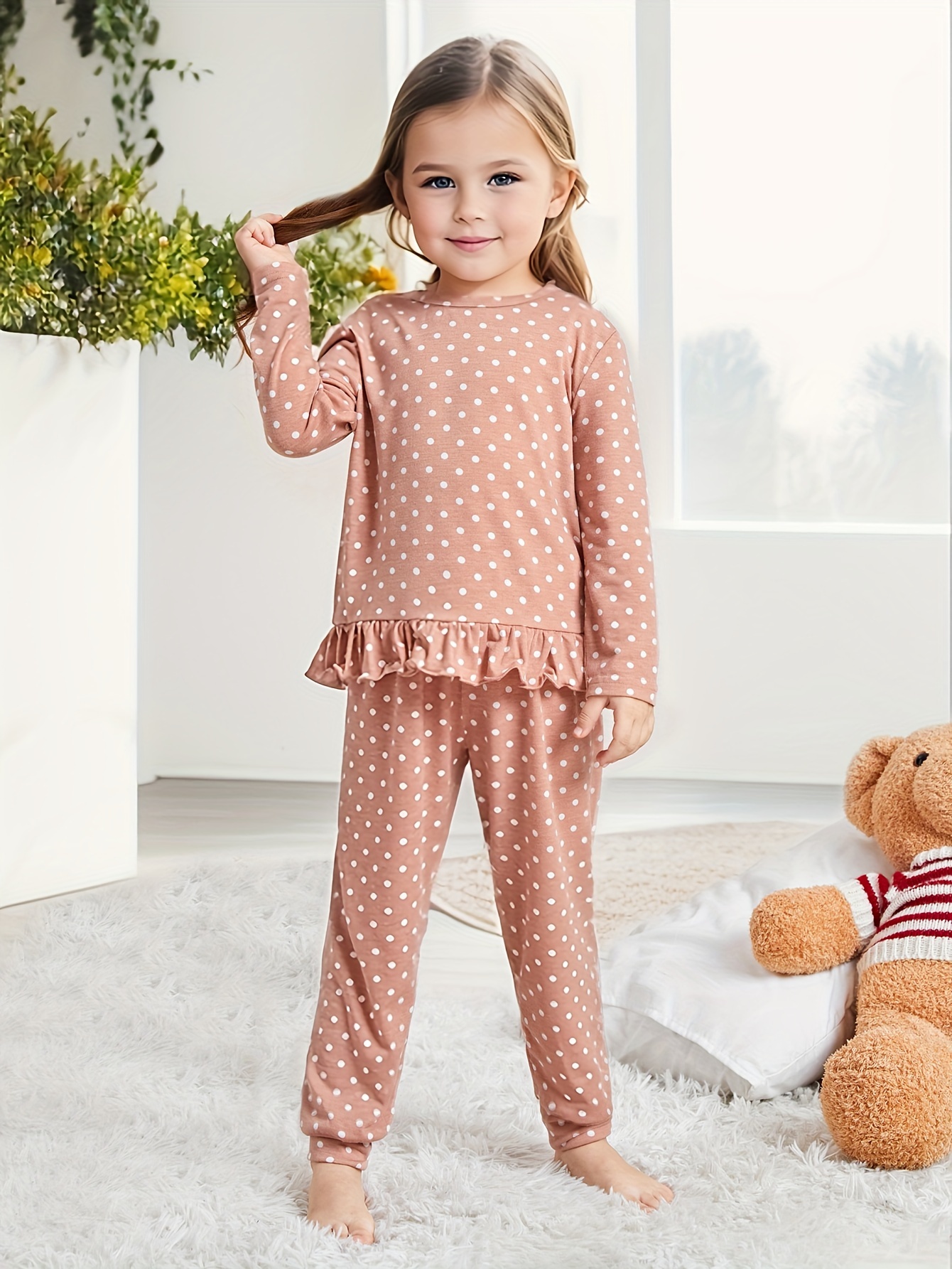 Conjuntos De Pijamas Para Bebés Y Niñas, Pijamas De Primavera