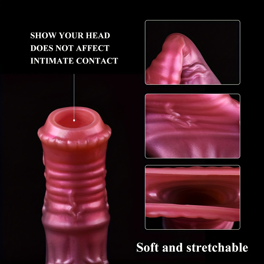 1pc animal horse sleeve ejaculation - Temu