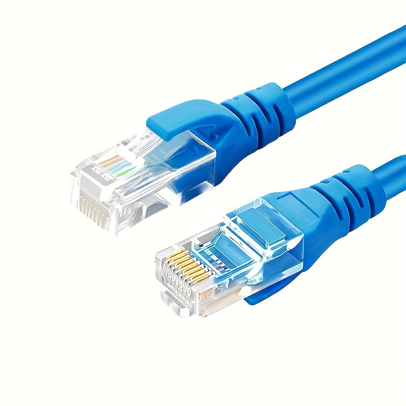 ESSAGER 10m Ethernet Cable CAT6 1000Mbps Gigabit Network Cable RJ45 High  Speed Transmission Cord - Round Wire
