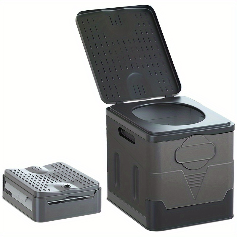 Al aire libre móvil Ecológico contenedor plegable portátil WC