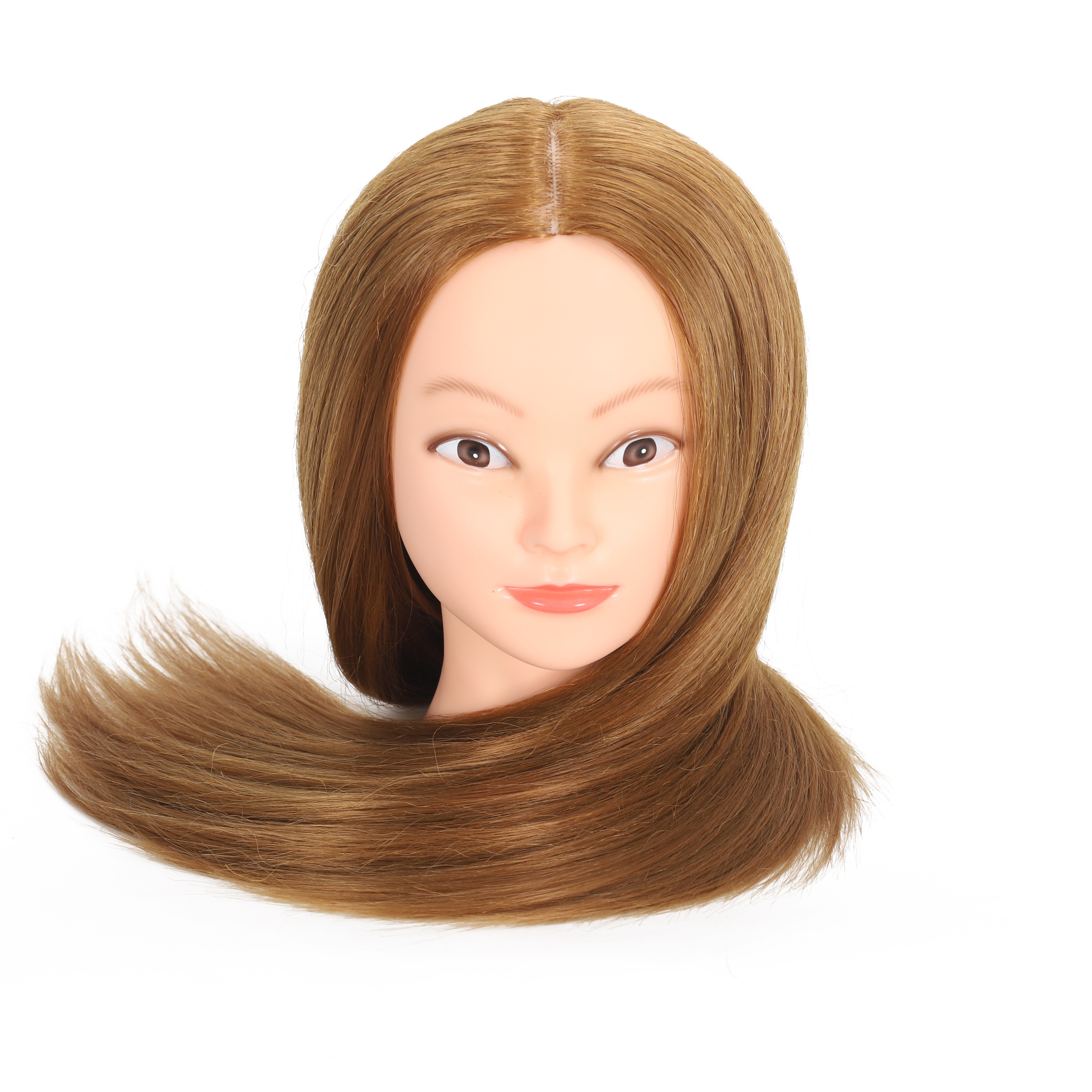 Carevas 70% Human Hair Mannequin Head For Braiding Manikin Head For  Hairdresser Professional Cosmetology Dummy Head