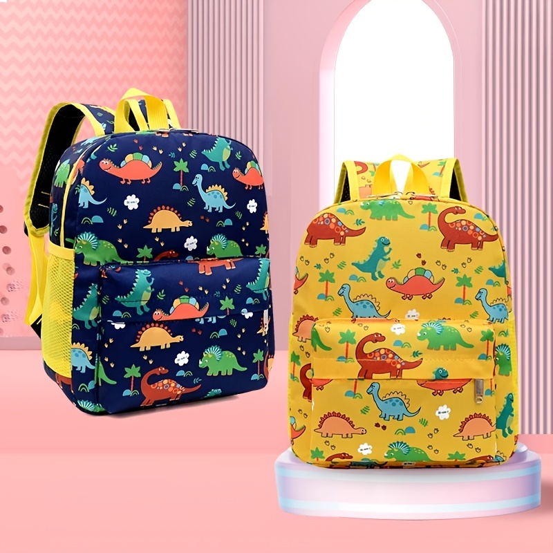 Kids Sling Bag School Bags Shoulder Chest Bags Baby Girls Boy Dinosaur  Cartoon | eBay